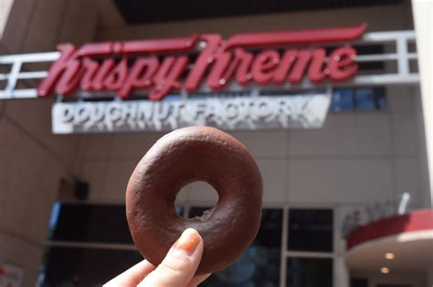 For generations, krispy kreme has been serving delicious doughnuts and coffee. Krispy Kreme Chocolate Glazed Doughnuts 2017 | POPSUGAR Food