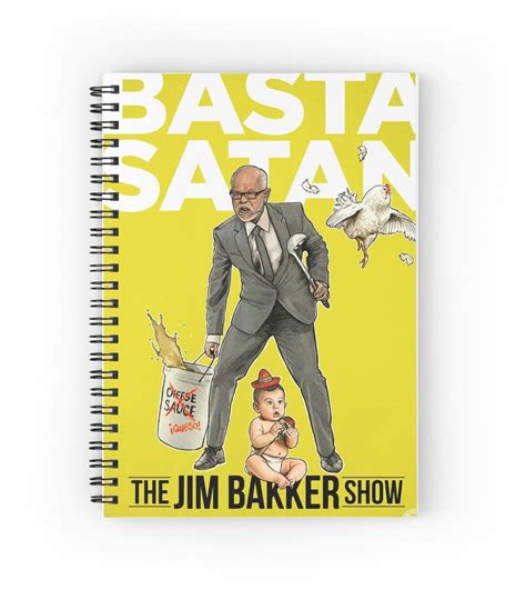 The Jim Bakker Show Super Deluxe Poster Spiral Notebook By