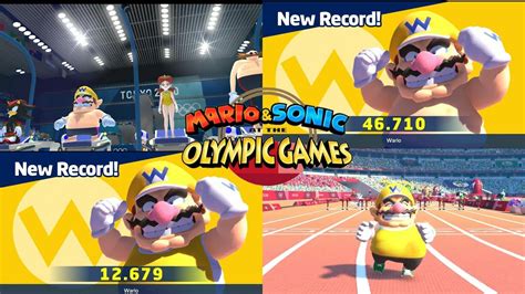 Mario Sonic At The Olympic Game Tokyo 2020 100m 110m Hurdles