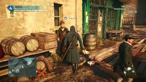 Assassin S Creed Unity Guillotined And Poked Achievements YouTube