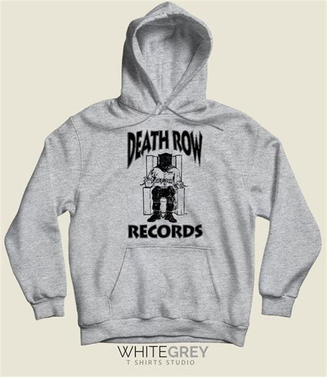 Hoodie Death Row Records Sweatshirt Unisex Womens Etsy
