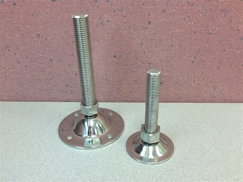 Btfe Leveling Feet Round Stainless Steel With No Rubber Pad Bilz