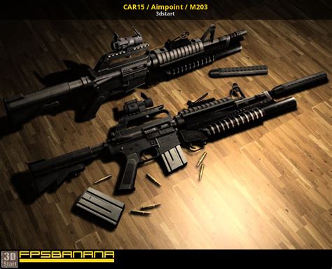 Car15 Aimpoint M203 Counter Strike Source Mods