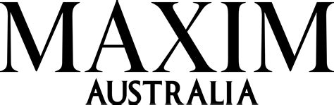 Maxim Australia Watermark Logo Black Maxim Australia