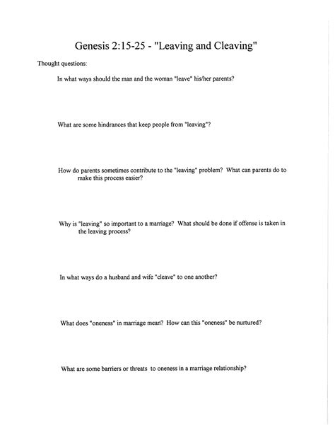 14 Best Images Of Marriage Communication Worksheets Printable