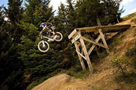 Find cheap or luxury self catering accommodation. Ian at Jump Park in Les Gets, France - photo by WorldBikeParks - Pinkbike