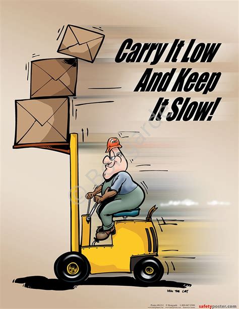 Pin By Complete Lift Service Inc On Forklift News Safety Posters