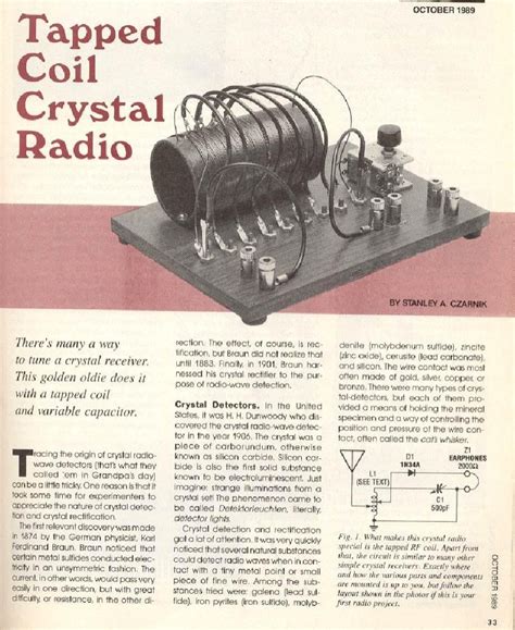 The Complete Guide On How To Build A Crystal Radio—plus How They Work