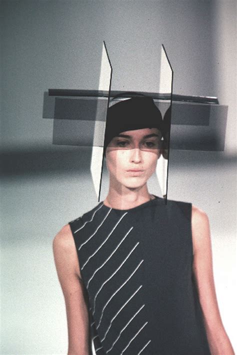 Beyazandblack “four Plane Headwear By Hussein Chalayan Ss99