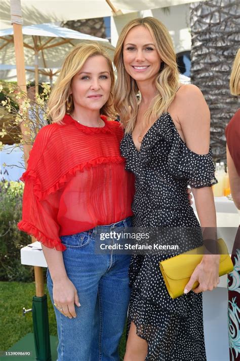 Jessica Capshaw Gavigan And Stacy Keibler Attend Valentino Sponsors