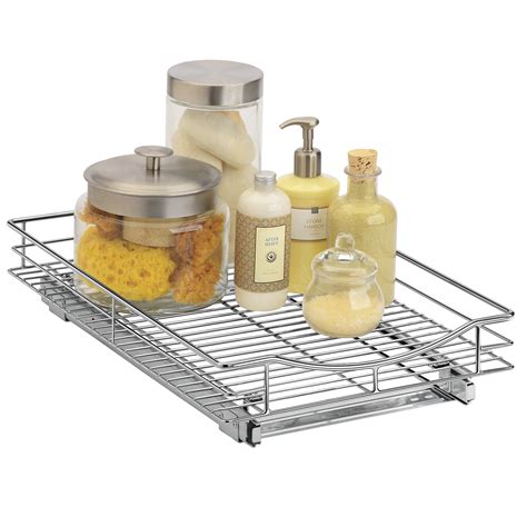 Roll out shelves make accessing your cabinets easier whether it. Lynk Roll Out Cabinet Organizer - Pull Out Drawer - Under ...