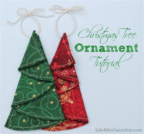 22 Farbic Christmas Ornament Tutorials
