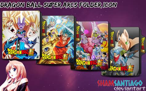 Watch streaming anime dragon ball z episode 1 english dubbed online for free in hd/high quality. Dragon Ball Super Arcs Folder Icon by ShamSantiago on ...