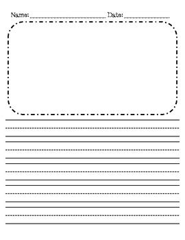 Print primary writing paper with the dotted lines. Primary Lined Writing paper with doted lines by KristenH | TpT