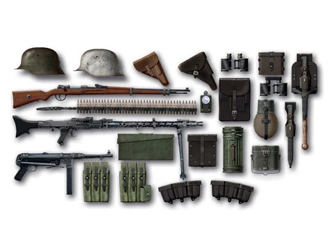 135 Wwii German Infantry Weapons And Equipment Vše Pro Modeláře Art Scale