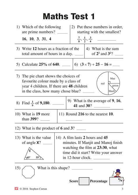 How eminem helps with paper 2 question 5. 11+ Maths Year 4/5 Testbook 2 - AE Publications