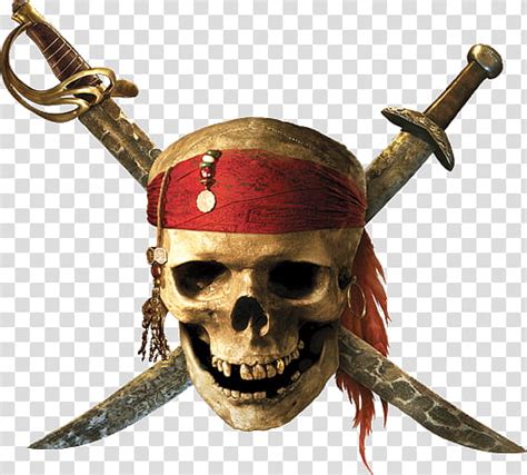 Free Download Pirates Pirates Of The Caribbean Skull Art Transparent