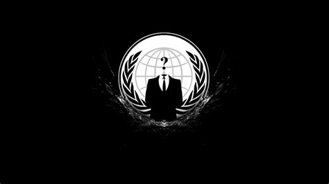 anonymous logo wallpapers wallpaper cave