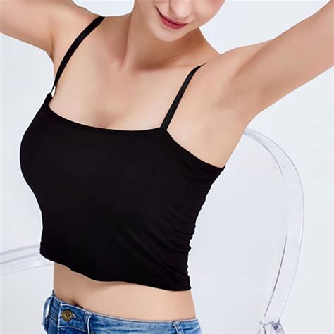 Heliar 2020 Women Crop Tops Knitted Sexy Beach Halter Camisole Simple Summer Outwear Solid Color