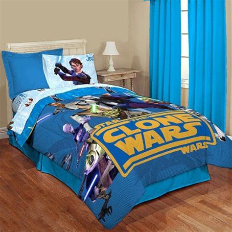 Star Wars Clone Wars Twin Comforter Set With Twin Sheet Set From