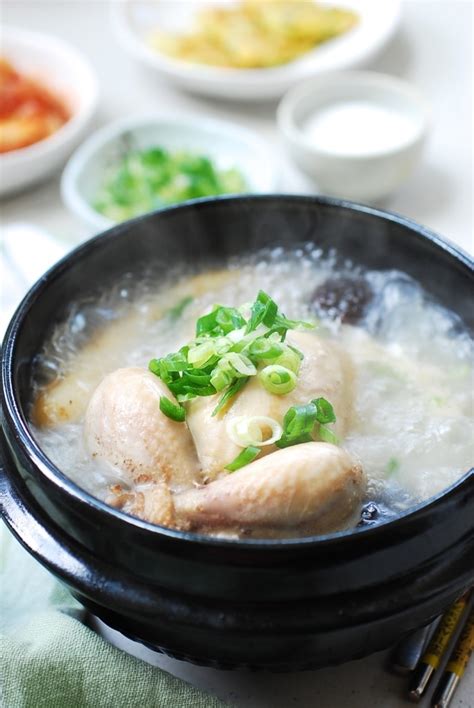 Samgyetang Ginseng Chicken Soup Korean Bapsang