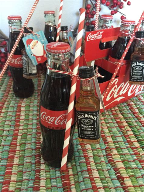 Looking for christmas gifts for coworkers? Jack Daniel's and Coke Christmas gift under $4.00! Great ...