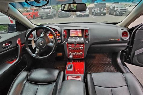 7thgen Nissan Maxima With Custom Carbon Fiber Wrapped Interior