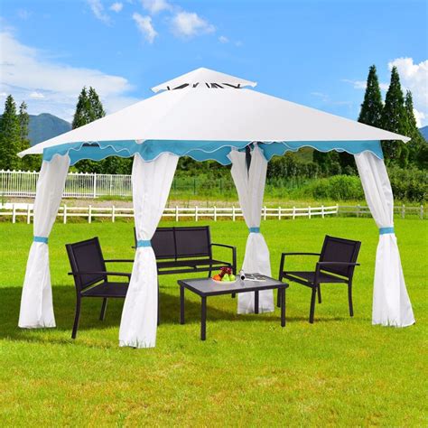 We are an eminent manufacturer and exporter of flawlessly crafted and designed and highly durable tents canopy for a variety of usage. Giantex 2 Tier 10'x10' Patio Gazebo Canopy Tent Steel ...