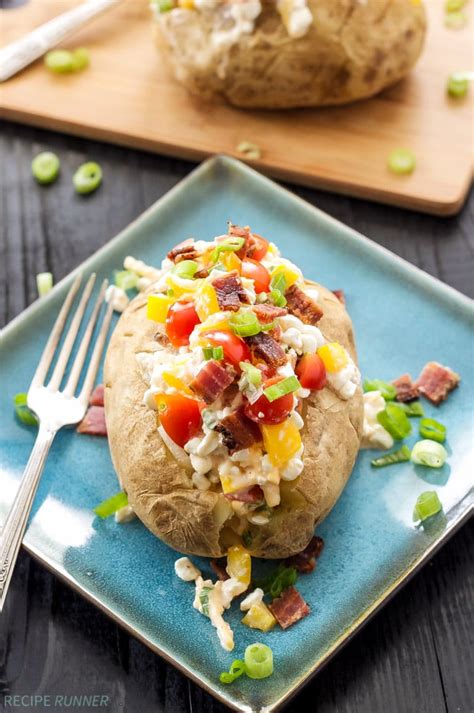 Healthy Loaded Baked Potatoes Recipe Runner