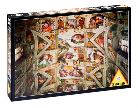 Puzzle Michelangelo Sixtinská Kaple 1000 Dílků Ostrov Her