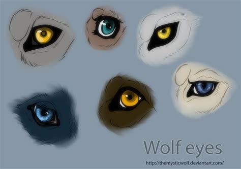 On Deviantart Wolf Eyes