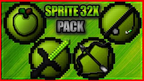 Minecraft Pvp Texture Pack L Sprite 32x 1718 Youtube