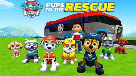 Paw Patrol Pups To The Rescue Cartoon Games Kids Tv Youtube