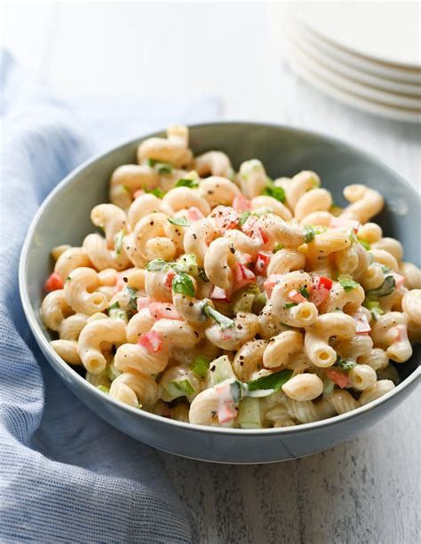 Easy Macaroni Salad With Shrimp Recipe