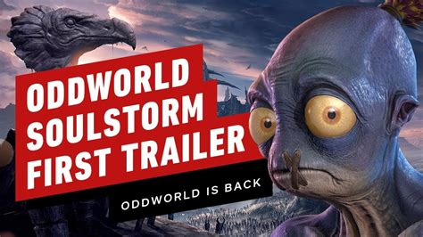 Oddworld Soulstorm Cinematic Gameplay Teaser Trailer Youtube