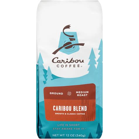 Check spelling or type a new query. Caribou Coffee® Caribou Blend Medium Roast Ground Coffee 12 oz. Stand-Up Bag - Walmart.com ...