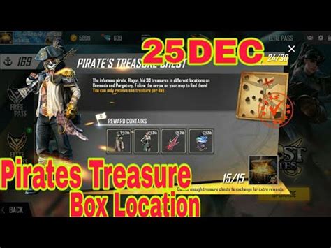 Garena free fire is a battle royale game developed by 111dots studio and published by garena. GARENA FREE FIRE 25 DECEMBER PIRATES TREASURE BOX LOCATION ...