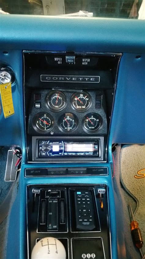 Radio Modern Replacement For 68 C3 Corvetteforum Chevrolet
