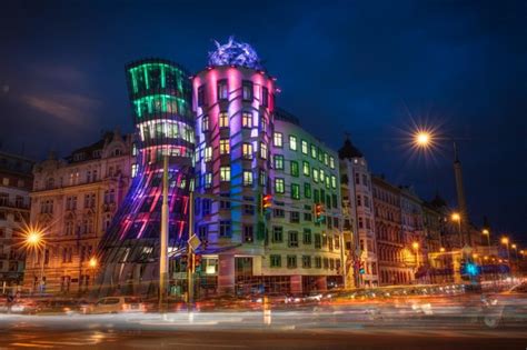 The Surreal Dancing House In Prague Czech Republic