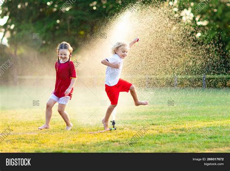 Kids Playing With Water