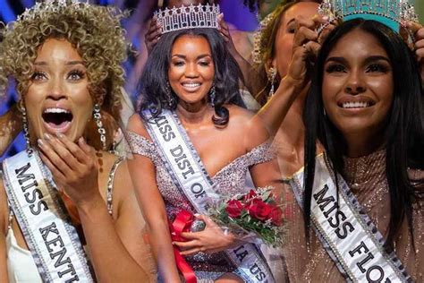 Miss Usa Contestants Crowning Moments