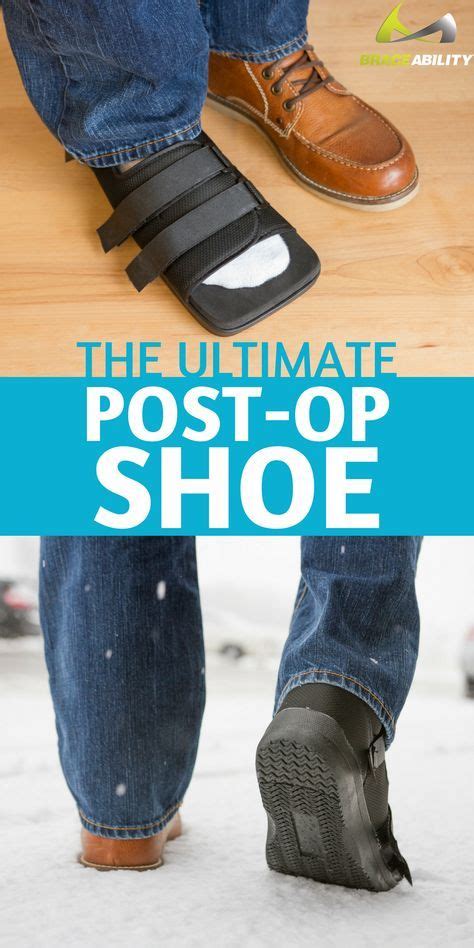 Post Op Broken Foot And Toe Fracture Medical Walking Shoe