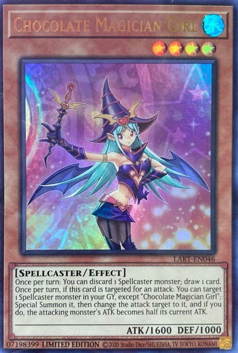 Chocolate Magician Girl The Lost Art Promotion Yugioh