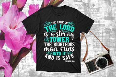 Bible Verse T Shirt Design Template Graphic By Graphicyes · Creative Fabrica