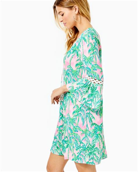 Lilly Pulitzer Womens Hollie Tunic Dress In Pink Blossom Rrp 148 Ebay