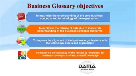 Dama Business Glossary