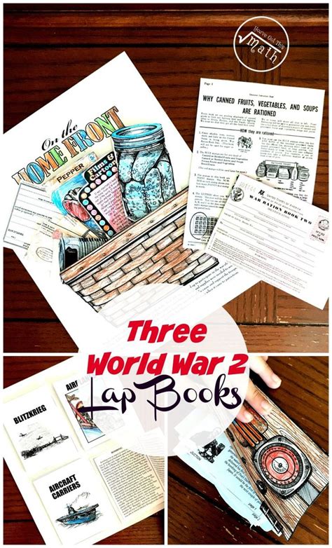 3 Interesting World War 2 Lap Books for Upper Elementary | Lapbook