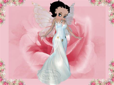 Free Download Betty Boop Pictures Archive Betty Boop Striped Wallpaper