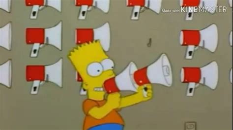 Bart Simpson Megaphone Test Aria Soul Of The Youtube
