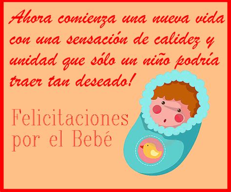 Imagenes Bonitas De Felicitación Por El Bebe ImÁgenes Con Frases © Lindas